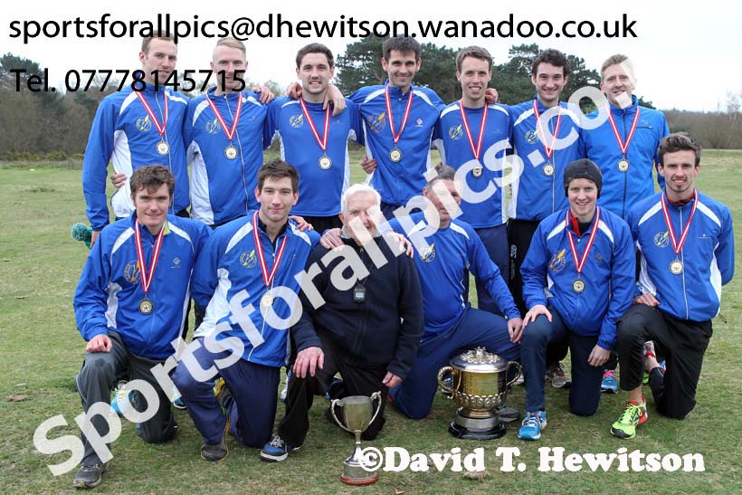 Leeds winners of the National 12 Stage Relay, National 12 and 6 Stage Relays, Sutton Park, Birmingham. Photo: David T. Hewitson/Sports for All Pics